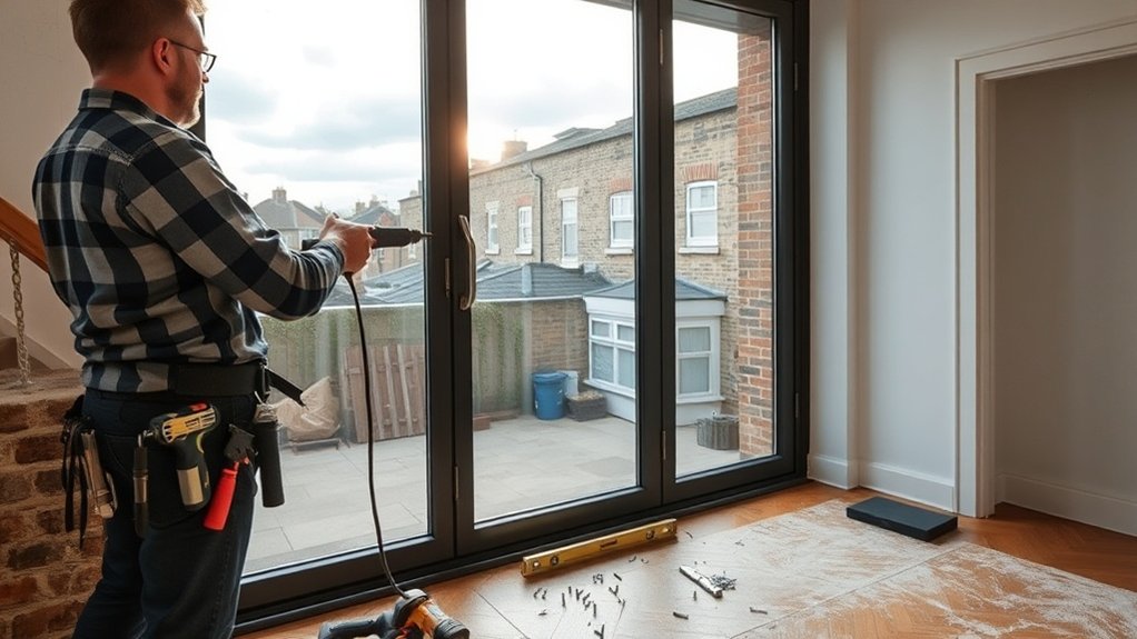 Aluminium Door Installation Harpenden