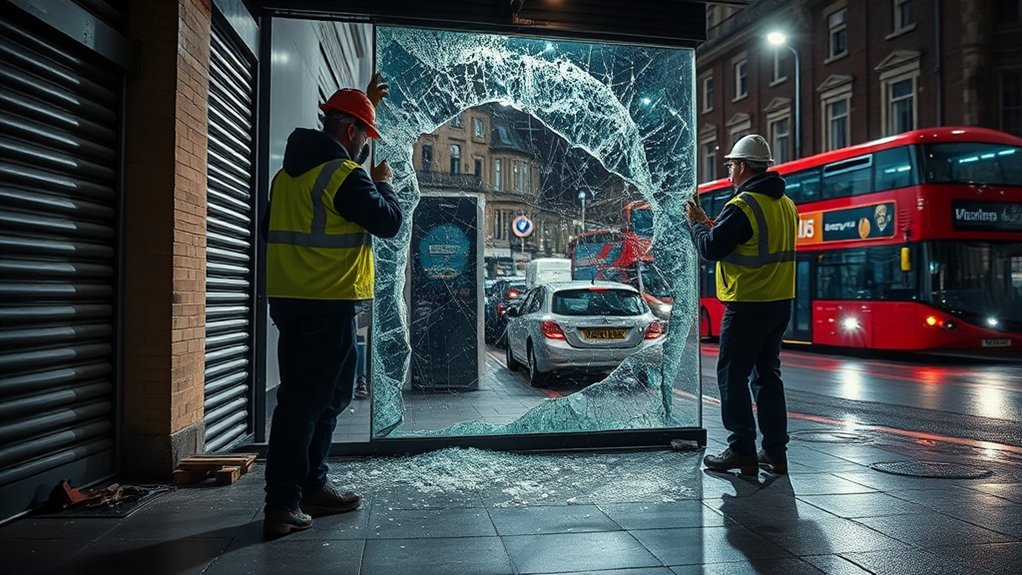 Emergency Shop Front Repair Harpenden
