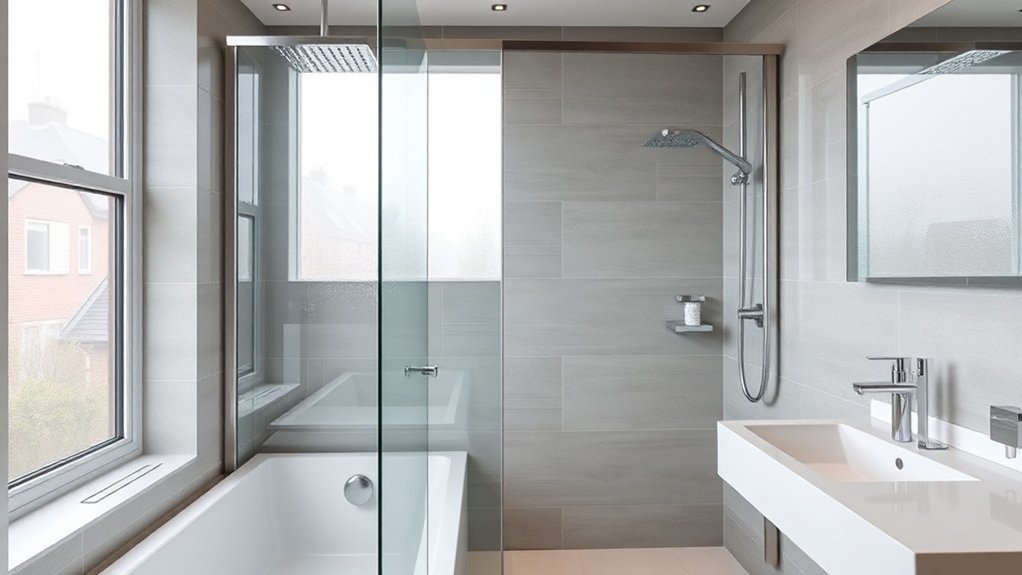 Semi-Frameless Shower Screens Harpenden